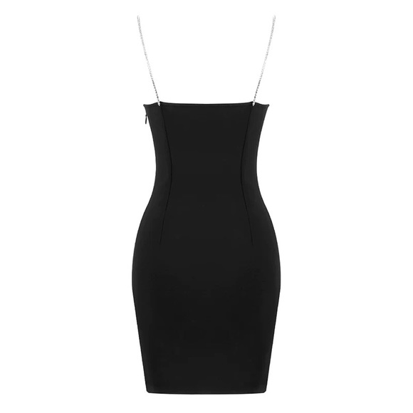 Rhinestone Embellished Mini Dress - Picture 2 of 2